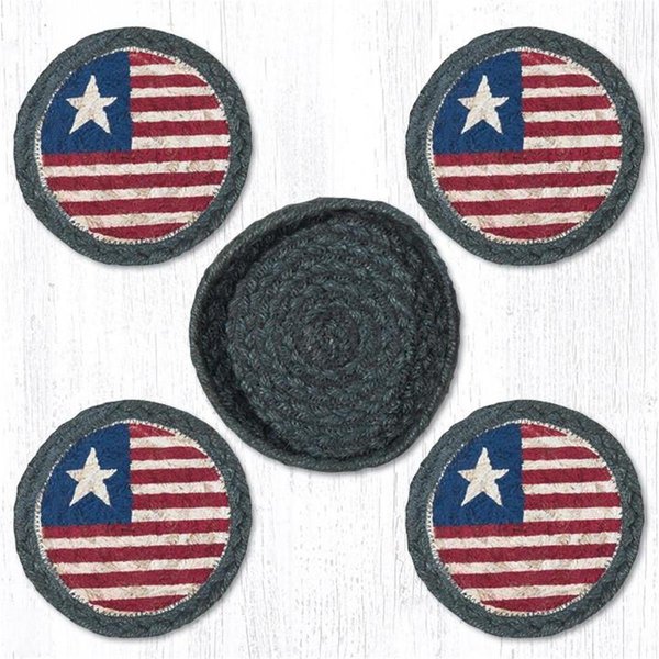 Capitol Importing Co 5 in. Original Flag Printed Coaster Rugs Rug 29-CB1032
